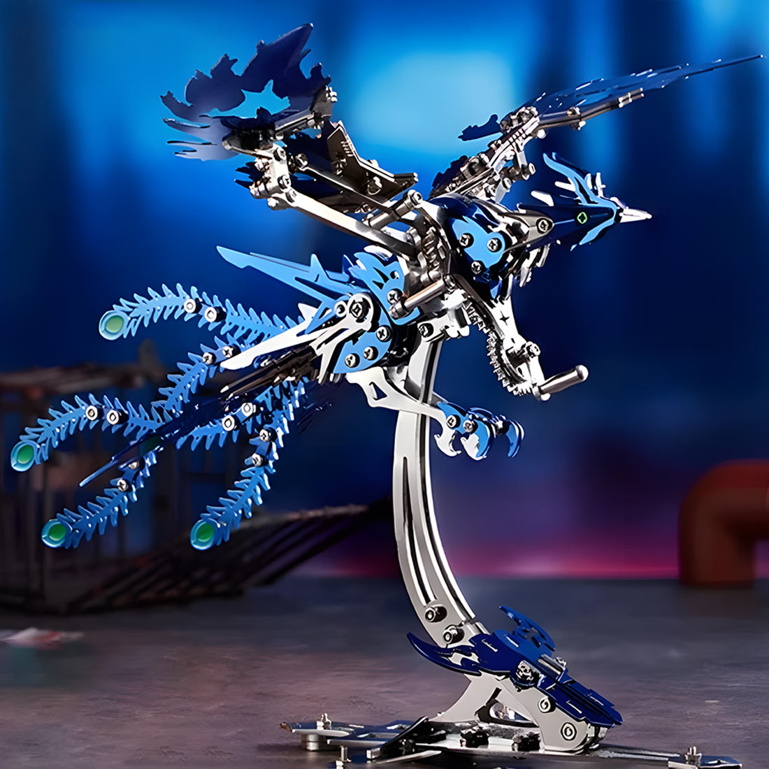 Mechanical Phoenix DIY Metal Assembly 3D Puzzle Model Kit - VICTMAX