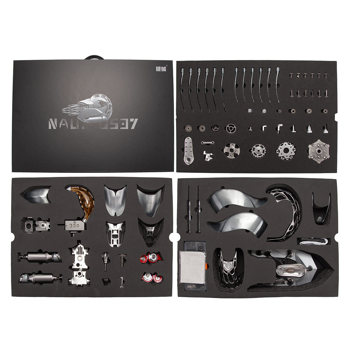 3D metal Mechanical Nautilus model assembled for DIY adults and teens - VICTMAX