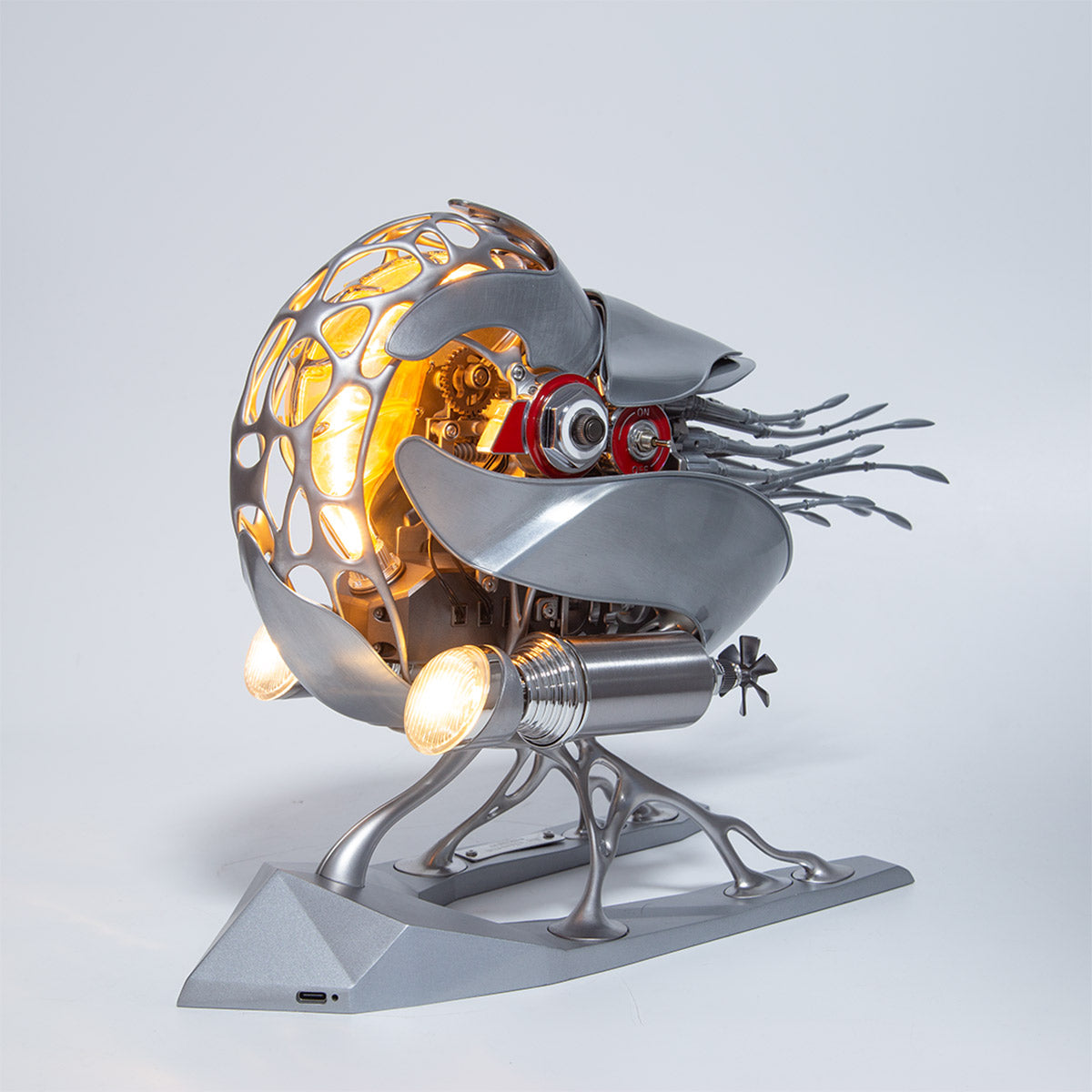 3D metal Mechanical Nautilus model assembled for DIY adults and teens - VICTMAX