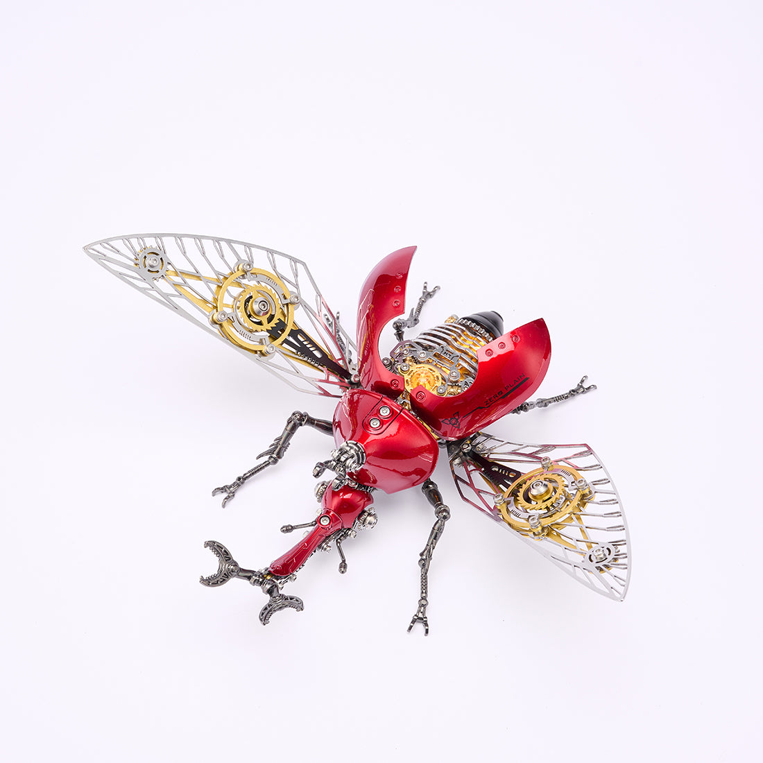 Steampunk Metal Beetle Insect Model for Desktop Decor - VICTMAX