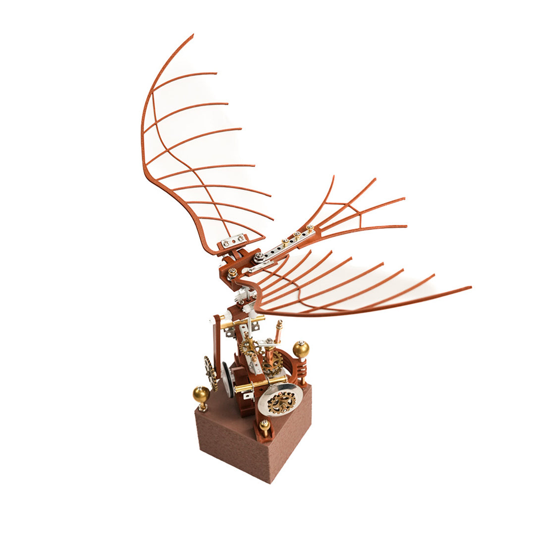 Metal Puzzle Da Vinci Flapping Wing Assembly Model Kit (243PCS)