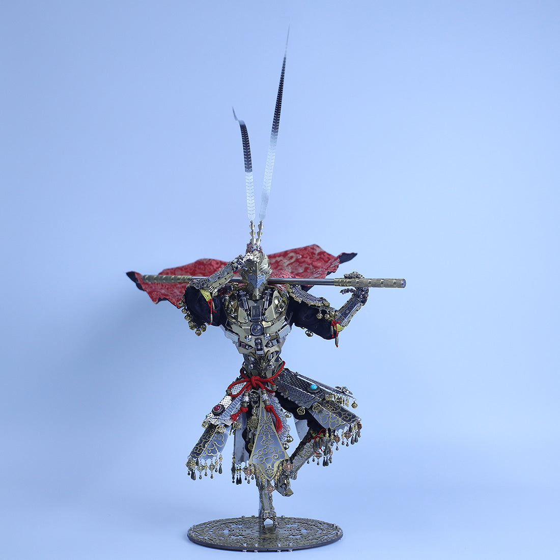 Metal Mecha Monkey Model Kit 2600PCS DIY Assembly Chinese Mythical Robot Sculpture - VICTMAX