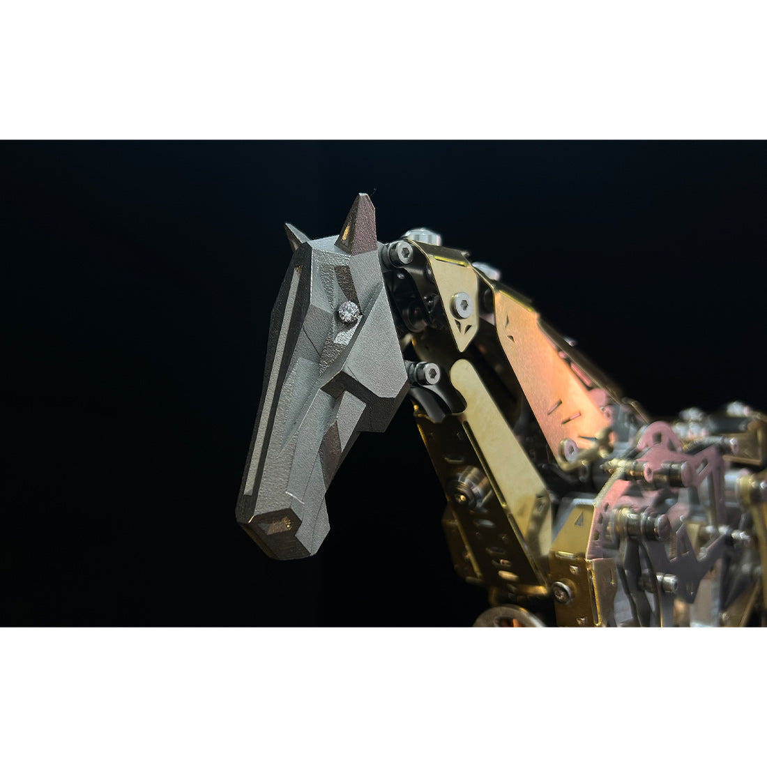 3D Metal Mechanical Horse DIY Assembly Puzzle Kit - VICTMAX
