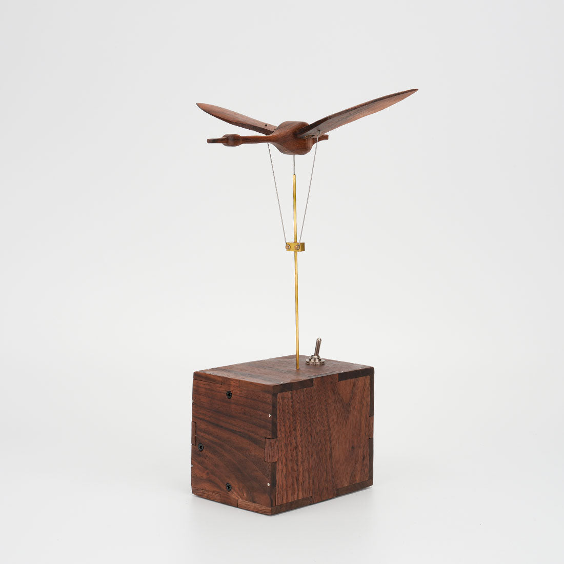 Mechanical Wooden Flying Swan Music Box Bionic Marine Biological Dynamic Model - VICTMAX