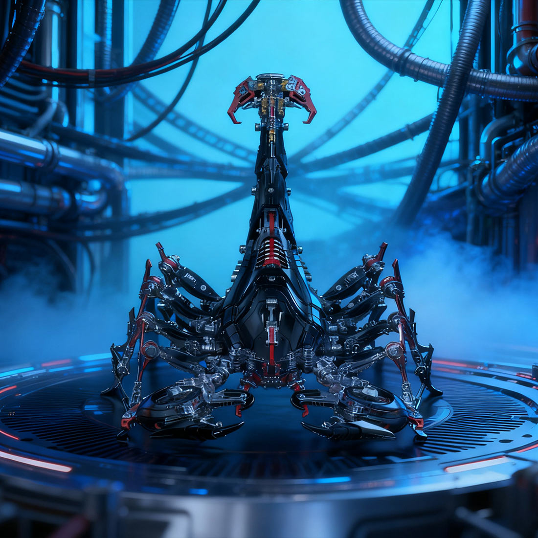 metal puzzle mechanical scorpion articulated diy assembly model - victmax