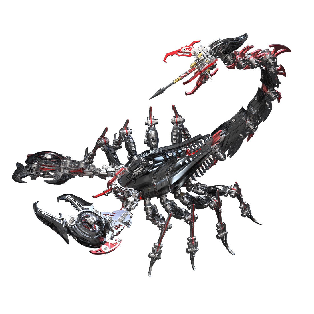 metal puzzle mechanical scorpion articulated diy assembly model - victmax