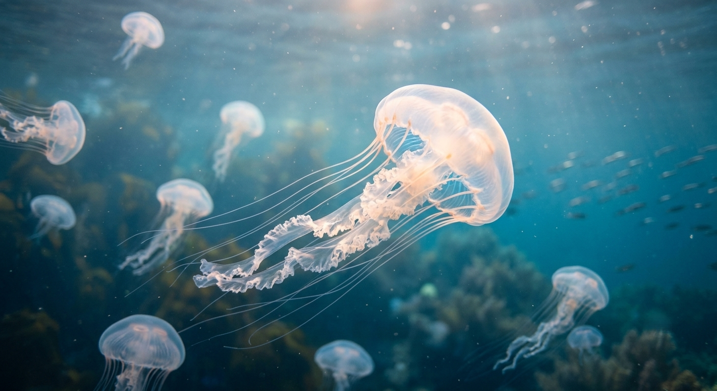 Jellyfish Secrets: How Marine Life Inspires Kinetic Sculpture