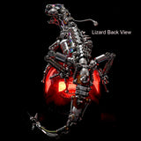 3D DIY Metal Mechanical Lizard Model Kit VICTMAX