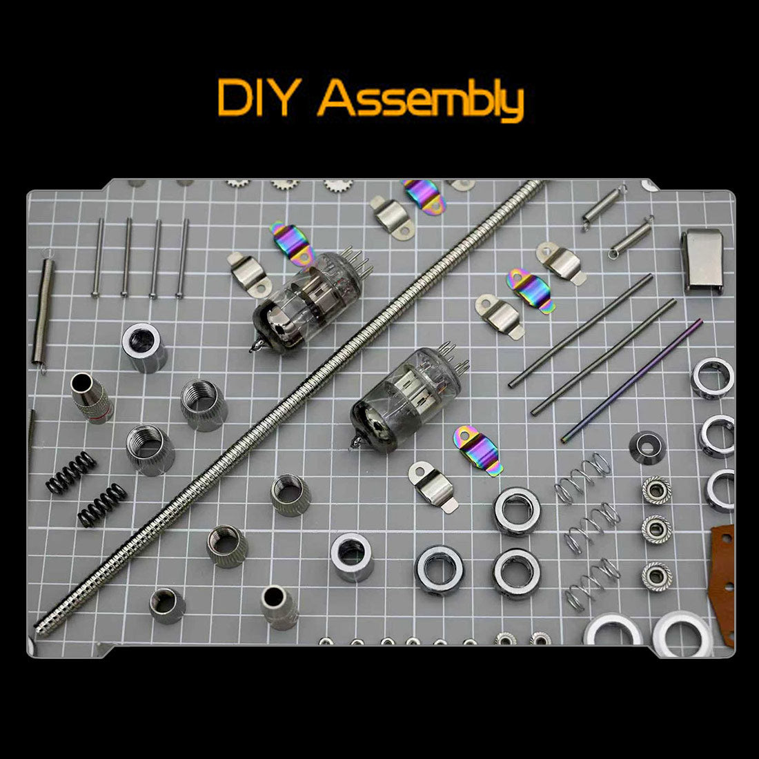 3D DIY Metal Mechanical Lizard Model Kit VICTMAX