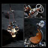 3D DIY Metal Mechanical Lizard Model Kit VICTMAX