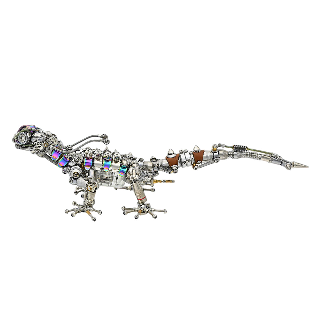 3D DIY Metal Mechanical Lizard Model Kit VICTMAX