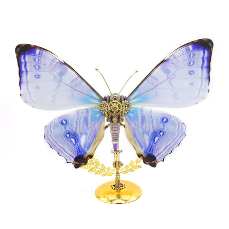 3D Metal Mechanical Butterfly Puzzle Model Kit VICTMAX