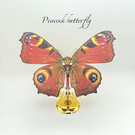 3D Metal Mechanical Butterfly Puzzle Model Kit VICTMAX