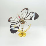 3D Metal Mechanical Butterfly Puzzle Model Kit VICTMAX