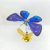 3D Metal Mechanical Butterfly Puzzle Model Kit VICTMAX