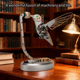 3D Metal Mechanical Dynamic Bionic Bird Model Kit Display - VICTMAX