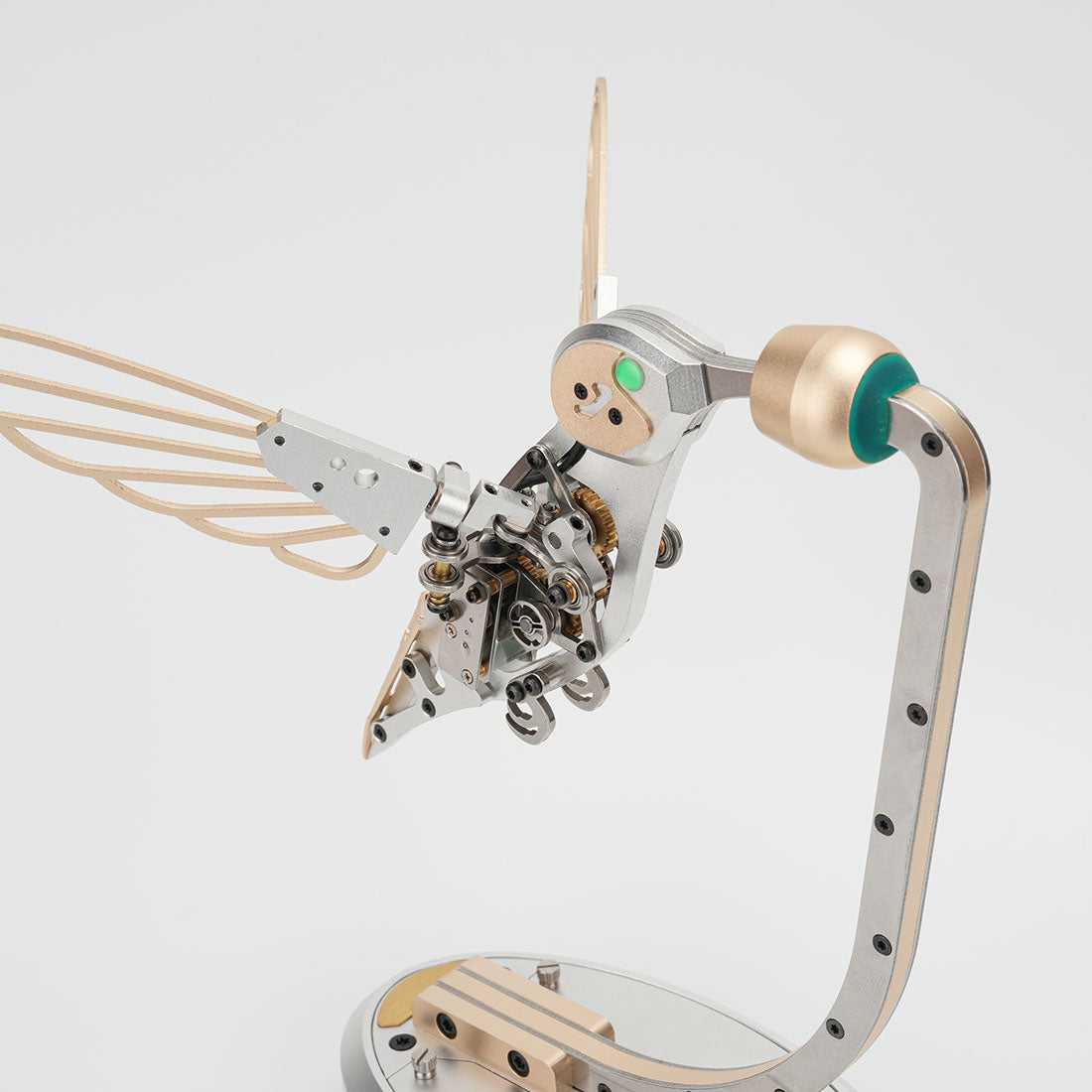 3D Metal Mechanical Dynamic Bionic Bird Model Kit - VICTMAX