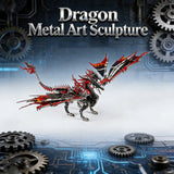 3D Steampunk Dragons Metal Jigsaw Puzzle Model Kit, Gifts for Adults & Kids Material - VICTMAX