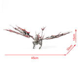 3D Steampunk Dragons Metal Jigsaw Puzzle Model Kit, Gifts for Adults & Kids Size - VICTMAX