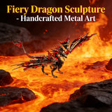 3D Steampunk Dragons Metal Jigsaw Puzzle Model Kit, Gifts for Adults & Kids Material - VICTMAX