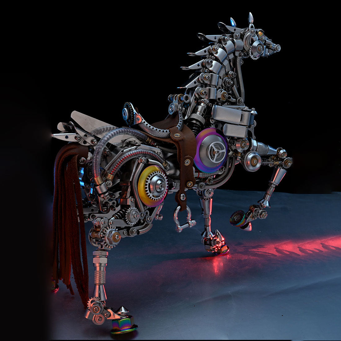 DIY Assembly Steampunk Horse Sculpture Detailed- VICTMAX