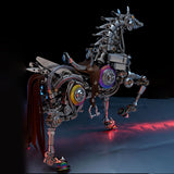 DIY Assembly Steampunk Horse Sculpture Detailed- VICTMAX