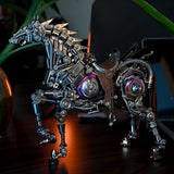 DIY Assembly Steampunk Horse Sculpture - VICTMAX