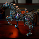DIY Assembly Steampunk Horse Sculpture - VICTMAX