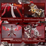 Mechanical Phoenix DIY Metal Assembly 3D Puzzle Model Kit Detail - VICTMAX