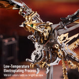 Mechanical Phoenix DIY Metal Assembly 3D Puzzle Model Kit - VICTMAX