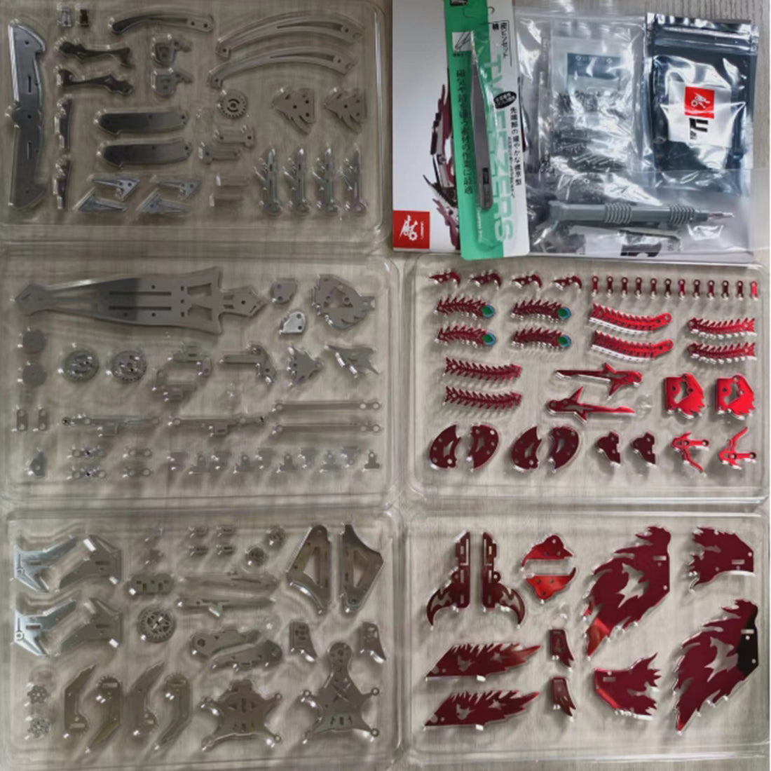 Mechanical Phoenix DIY Metal Assembly 3D Puzzle Model Kit Parts - VICTMAX