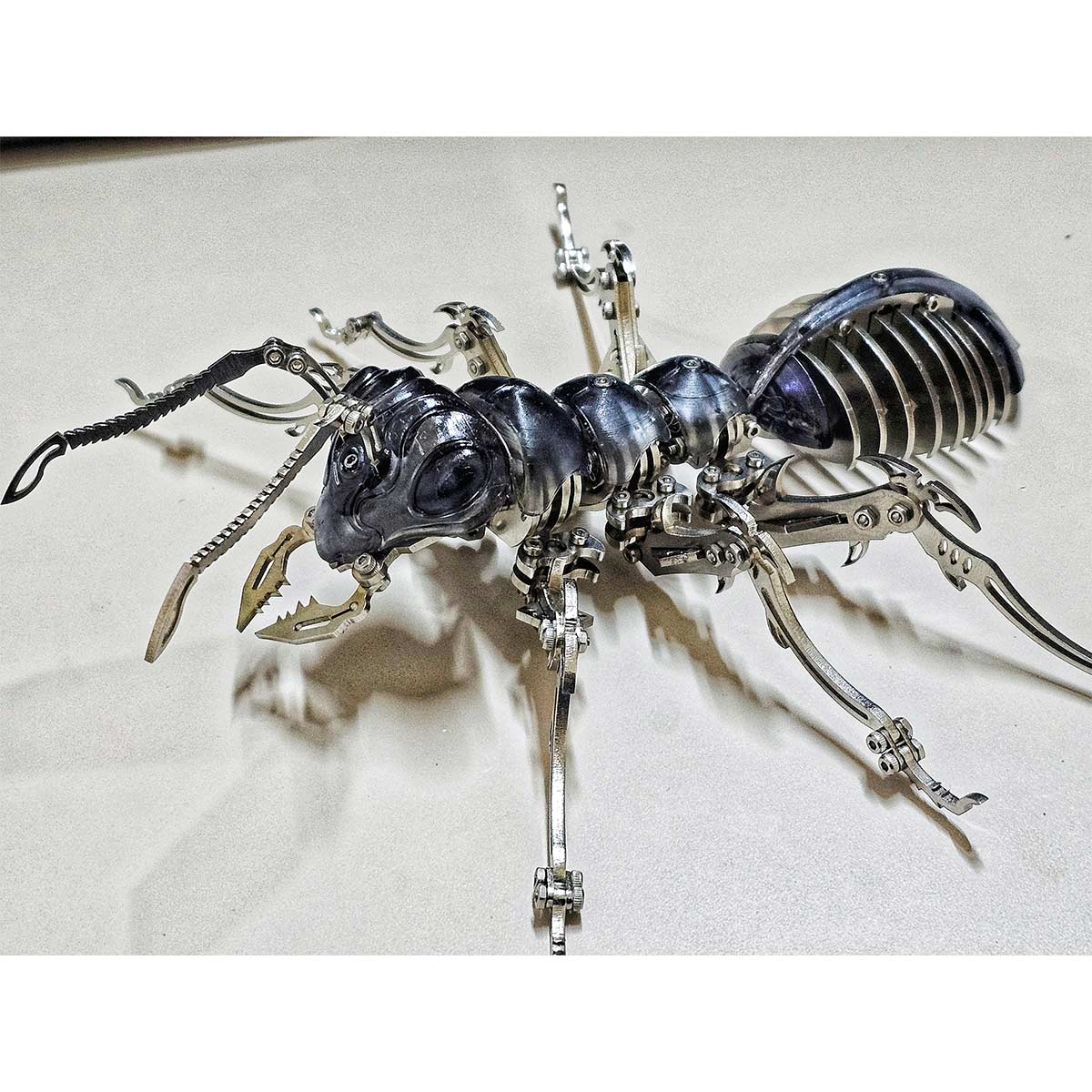 3D Metal Steampunk Ant Netherrealm Ghost Judgement Model Kit VICTMAX