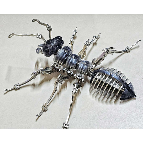 3D Metal Steampunk Ant Netherrealm Ghost Judgement Model Kit VICTMAX