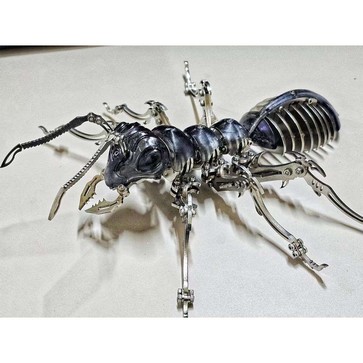 3D Metal Steampunk Ant Netherrealm Ghost Judgement Model Kit VICTMAX