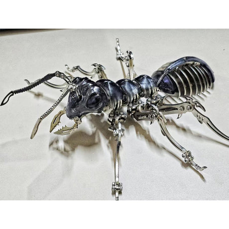 3D Metal Steampunk Ant Netherrealm Ghost Judgement Model Kit VICTMAX