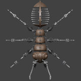 3D Metal Steampunk Ant Netherrealm Ghost Judgement Model Kit VICTMAX