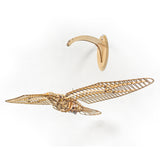 3D Wooden Pigeon Puzzle Model with Gear Driven Flapping Wings - VICTMAX