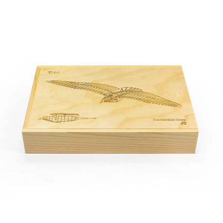 3D Wooden Pigeon Puzzle Model with Gear Driven Flapping Wings - VICTMAX