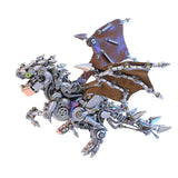 Metal Puzzle Steampunk Mechanical Dinosaur Animal Assembly Model Kit (1100+PCS)
