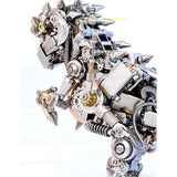 Metal Puzzle Steampunk Mechanical Dinosaur Animal Assembly Model Kit (1100+PCS)