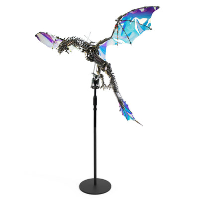 Metal Puzzle Steampunk Mechanical Dragon Animal Assembly Model Kit - VICTMAX