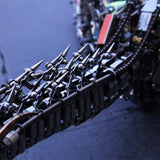 Metal Puzzle Steampunk Mechanical Dragon Animal Assembly Model Kit (3000+PCS)