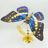 Metal Puzzle Mechanical Butterfly Animal Assembly Model Kit (150+PCS)