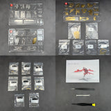 Metal Puzzle Steampunk Mechanical Ornithopter Assembly Model Kit (124PCS)