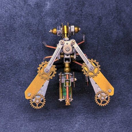 Metal Puzzle Steampunk Mechanical Bee Animal Assembly Model Kit -VICTMAX