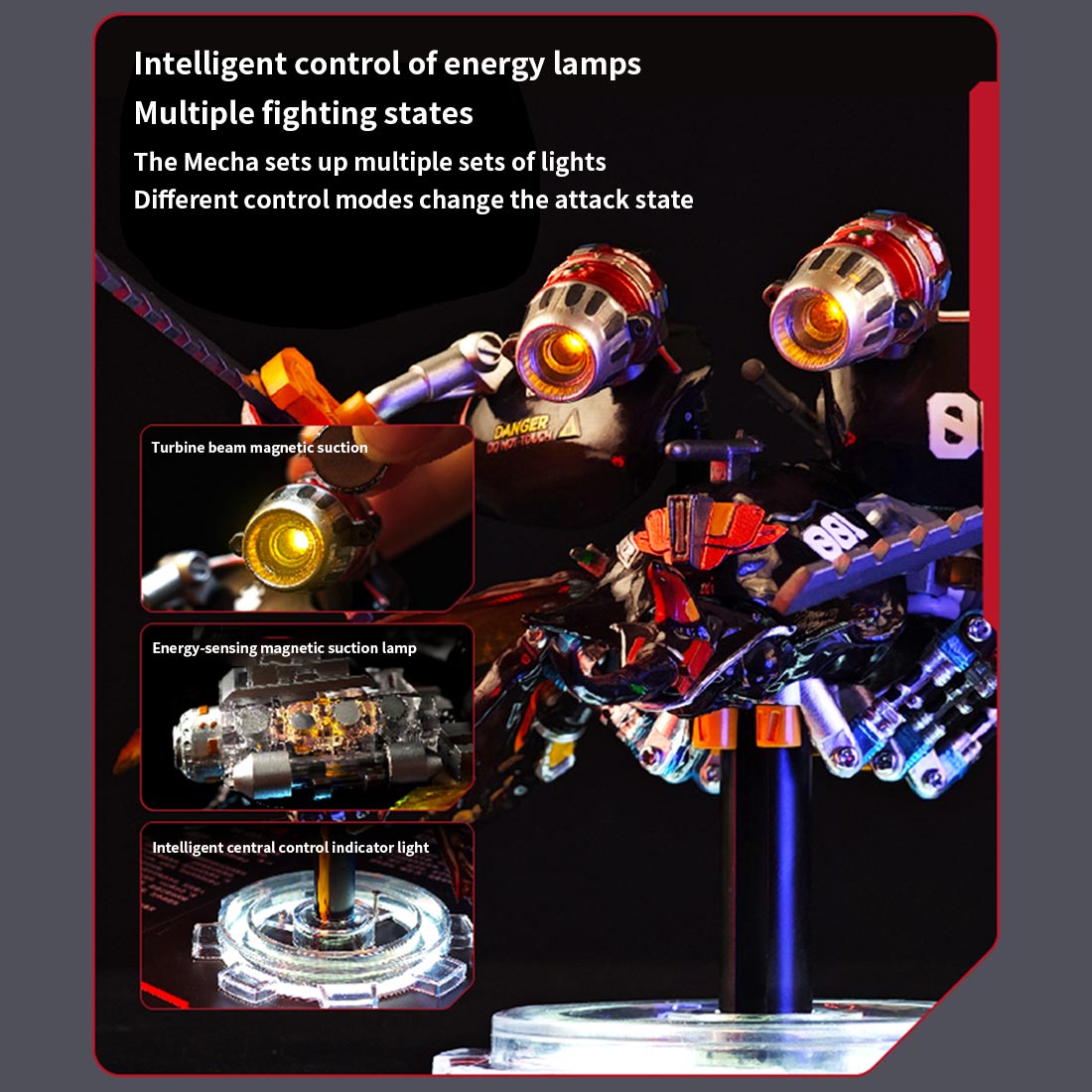 3D metal Mechanical Beetle model assembled for DIY adults and teens - VICTMAX