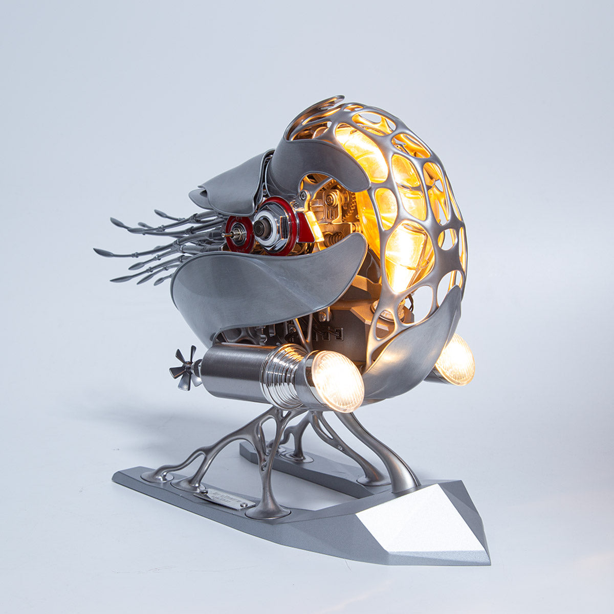 3D metal Mechanical Nautilus model assembled for DIY adults and teens - VICTMAX