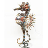 3D metal Mechanical Seahorse Firework Lamp model fully assembled for DIY adults and teens - VICTMAX