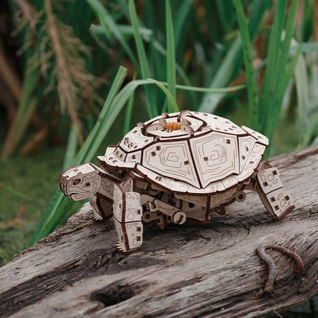 3D Wooden Sea Turtle model assembled for DIY adults and teens - VICTMAX