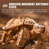 3D Wooden Sea Turtle model assembled for DIY adults and teens - VICTMAX